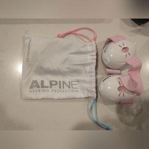 Alpine Kids Pink and Blue Hearing Protection Earmuffs